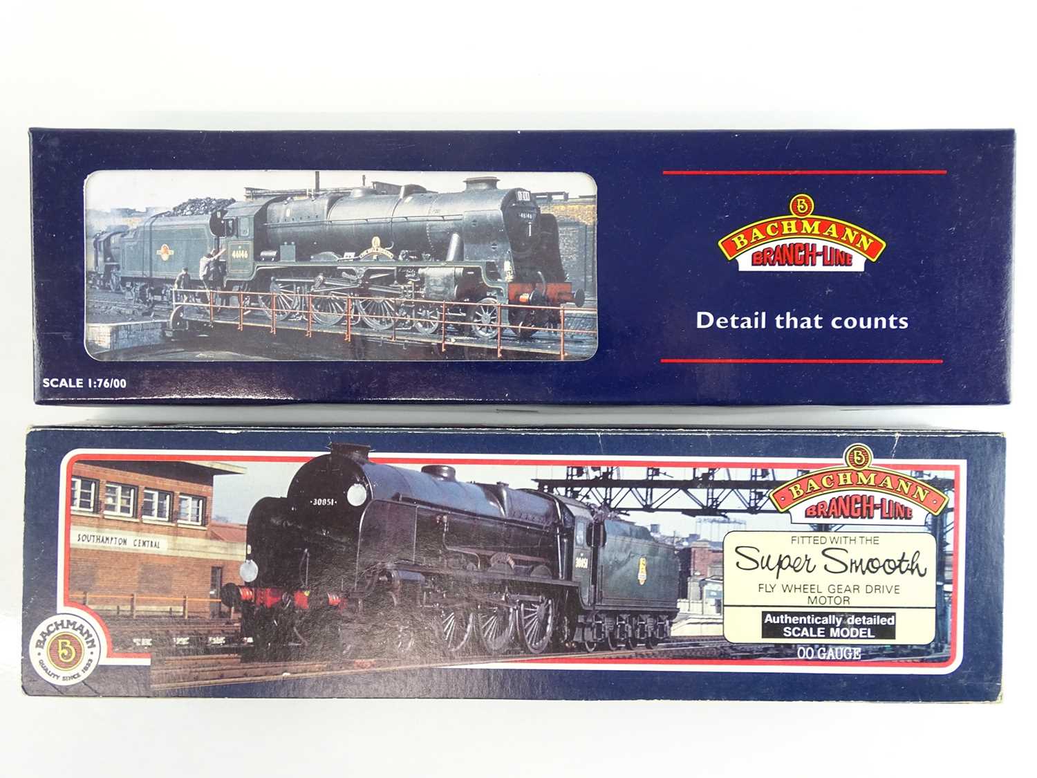 Lot 356 - A pair of BACHMANN steam locomotives...