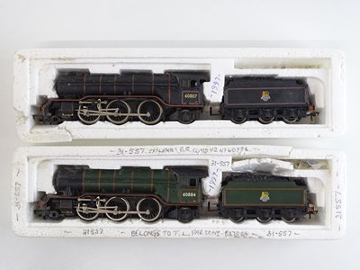 Lot 360 - A pair of BACHMANN V2 Class steam locomotives...