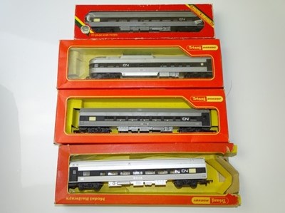 Lot 489 - OO GAUGE MODEL RAILWAYS: A group of TRI-ANG...