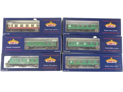 Lot 369 - A group of BACHMANN BR Mark 1 passenger...