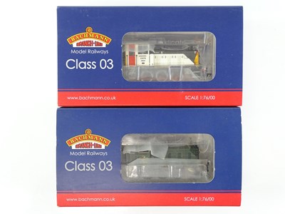 Lot 373 - A pair of BACHMANN Class 03 diesel shunting...