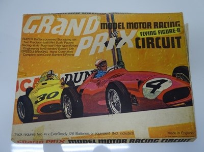 Lot 92 - VINTAGE TOYS: A GRAND PRIX model motor racing...