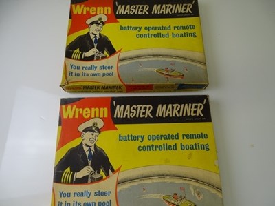 Lot 94 - VINTAGE TOYS: A pair of WRENN Master Mariner...