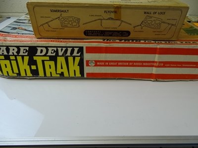 Lot 96 - VINTAGE TOYS: A TRI-ANG Trik-Trak Daredevil...