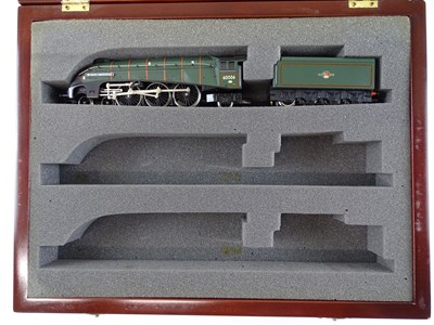 Lot 387 - A HORNBY R353 Class A4 steam locomotive in BR...