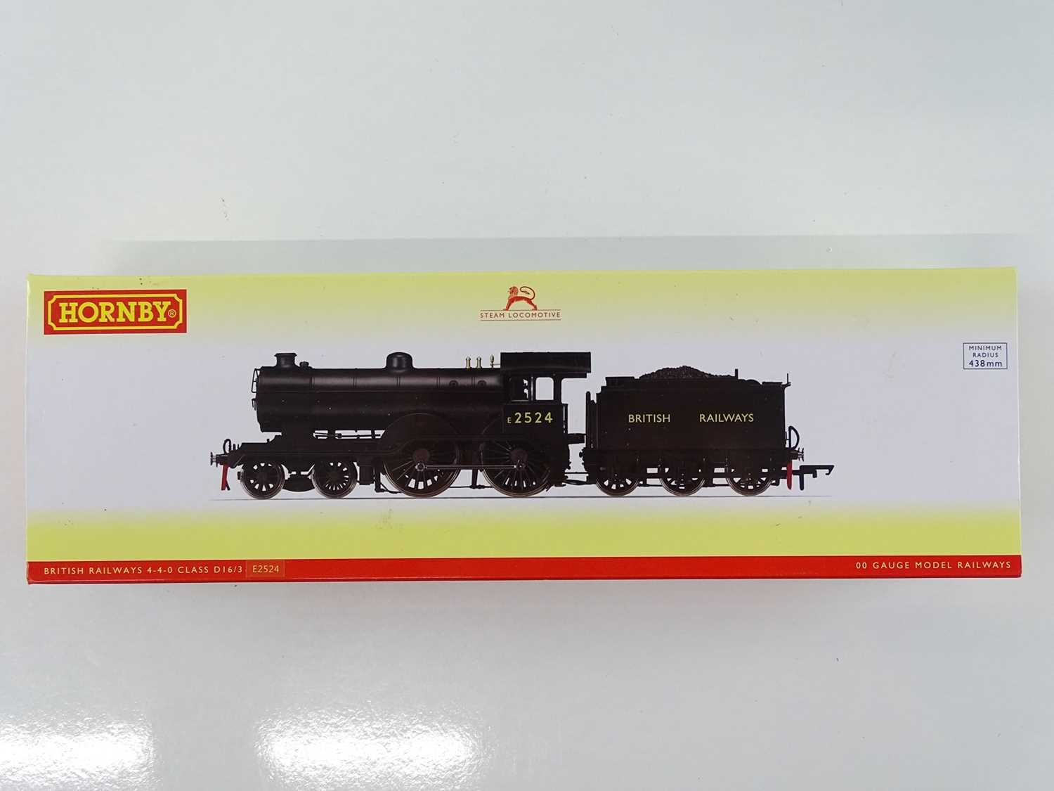 Lot 389 - A HORNBY R3235 Class D16 steam loco in BR...