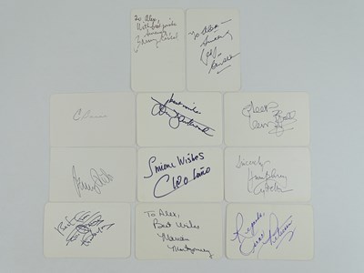 Lot 146 - ALL THAT JAZZ: A mixed group of signed cards...