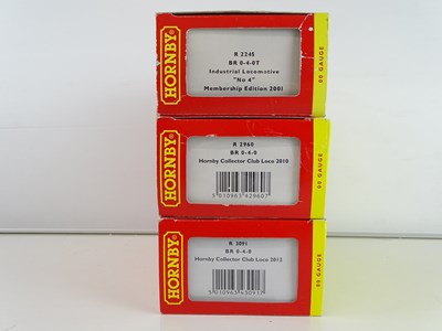 Lot 400 - A group of HORNBY small steam tank locomotives...