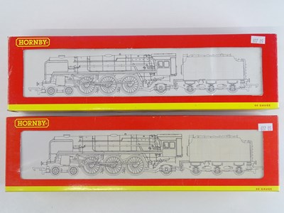 Lot 403 - A pair of HORNBY Britannia Class steam...