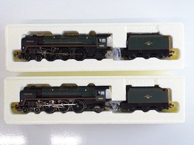 Lot 403 - A pair of HORNBY Britannia Class steam...