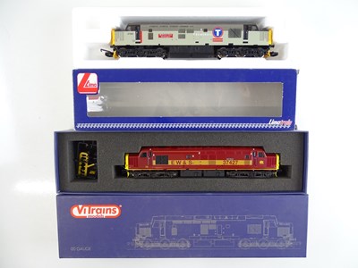 Lot 407 - A pair of Class 37 diesel locomotives...