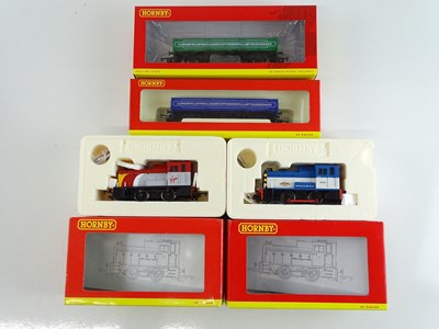 Lot 408 - A pair of HORNBY Class 06 diesel shunting...