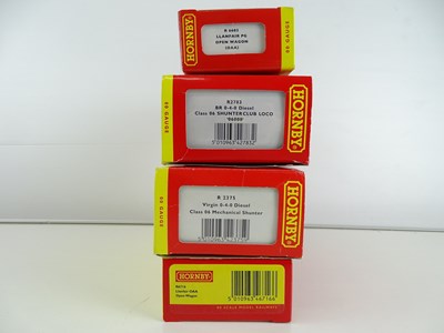 Lot 408 - A pair of HORNBY Class 06 diesel shunting...