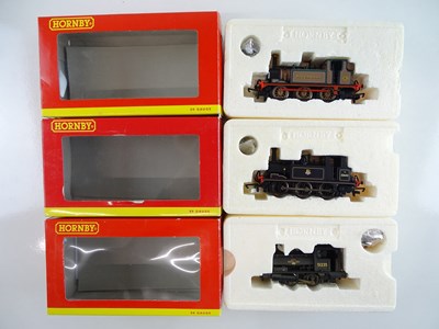 Lot 410 - A group of HORNBY small steam tank locomotives,...