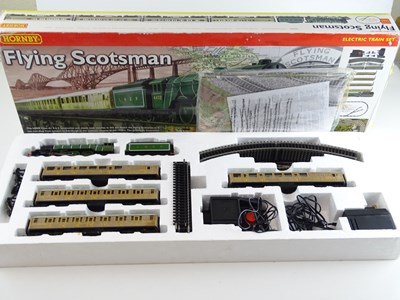 Lot 423 - A HORNBY R1039 "Flying Scotsman" train set,...