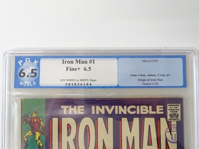 Lot 1 - IRON MAN #1 (1968 - MARVEL - UK Cover Price) -...