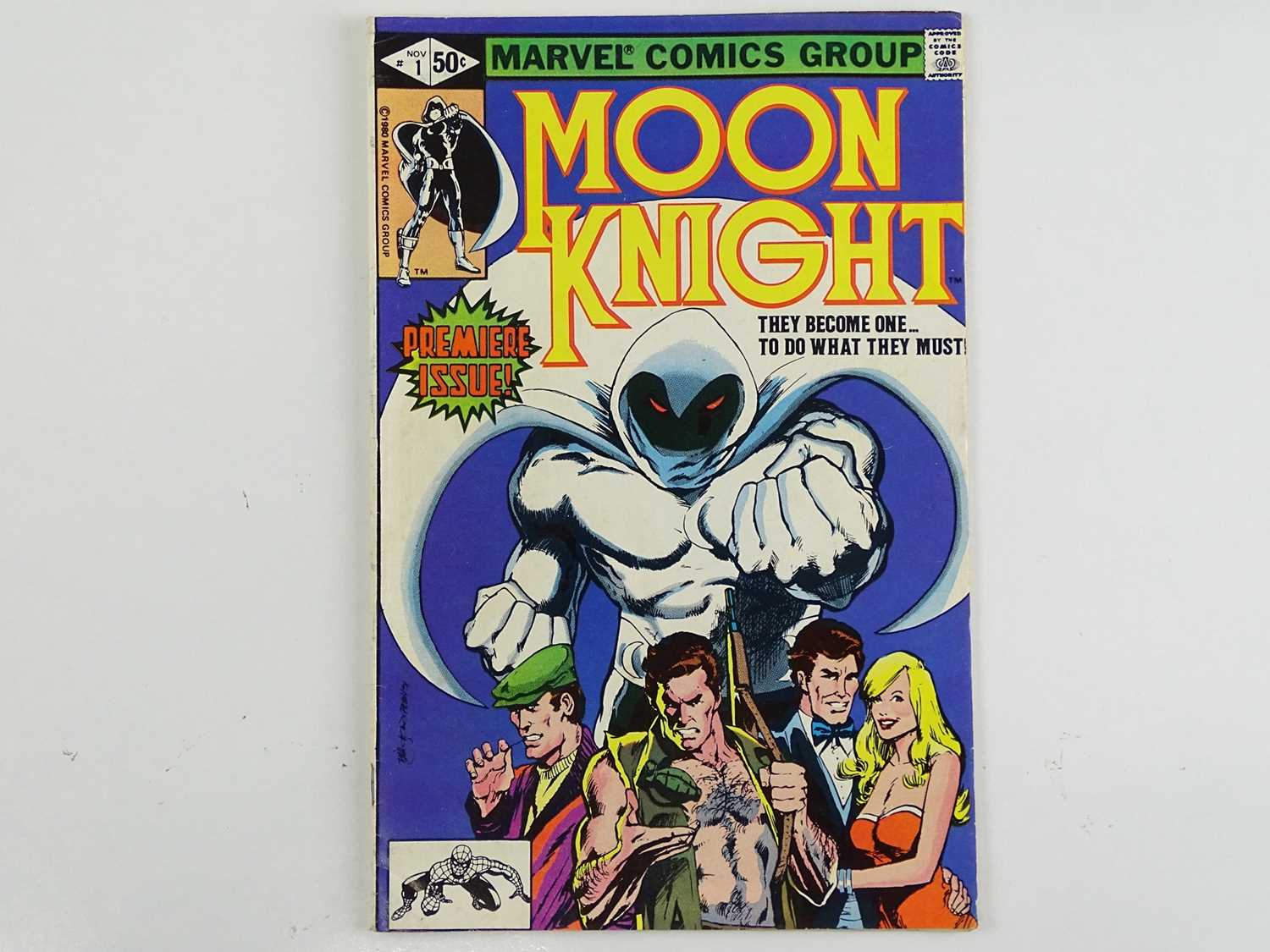 Lot 11 - MOON KNIGHT #1 - (1980 - MARVEL) - Origin of...