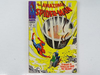 Lot 110 - AMAZING SPIDER-MAN #61 - (1968 - MARVEL) -...
