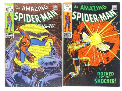 Lot 114 - AMAZING SPIDER-MAN #70 & 72 - (2 in Lot) -...