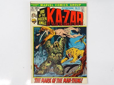 Lot 137 - ASTONISHING TALES: KA-ZAR #13 (1972 - MARVEL) -...