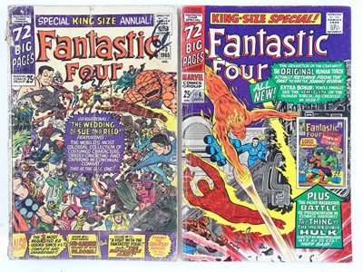 Lot 167 - FANTASTIC FOUR KING-SIZE ANNUAL SPECIAL #3 & 4...