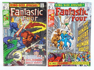 Lot 168 - FANTASTIC FOUR KING-SIZE ANNUAL SPECIAL #7 & 8...