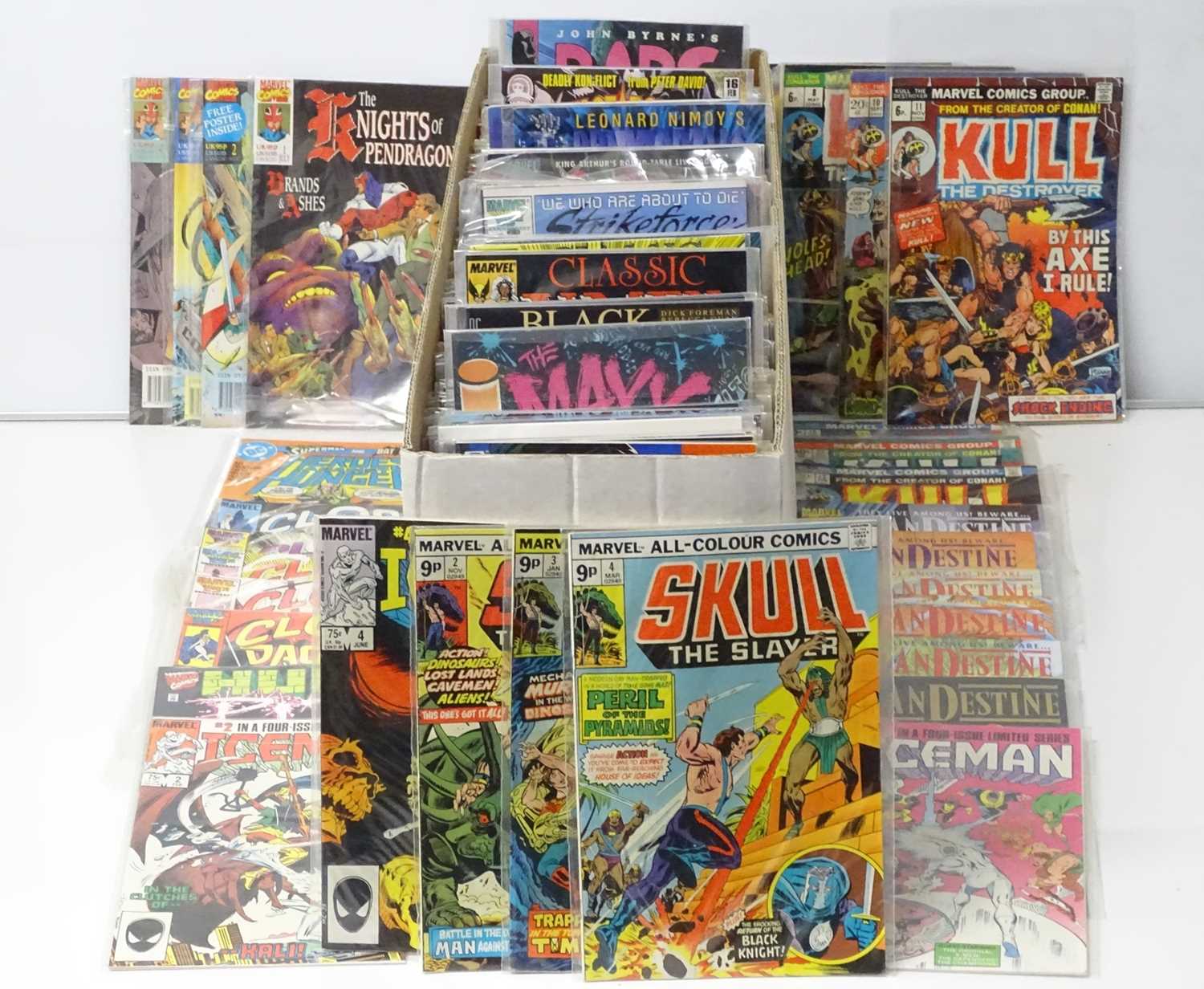 Lot 179 - EXCALIBUR LUCKY DIP JOB LOT 300+ COMICS -...