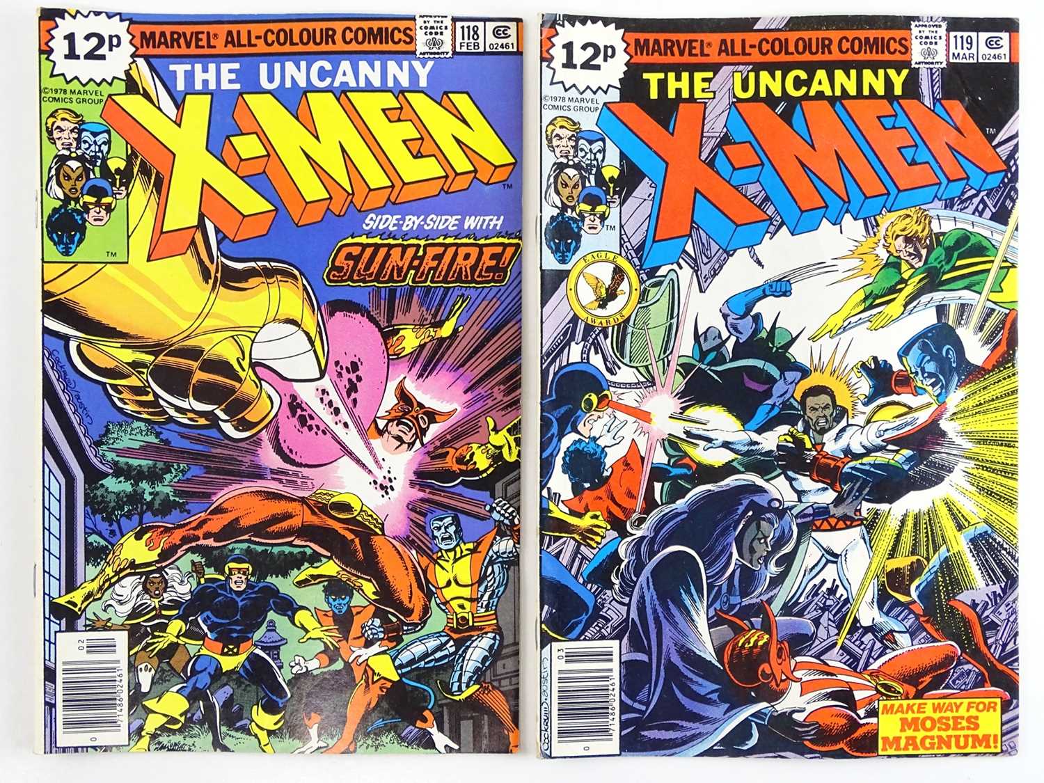 Lot 20 - UNCANNY X-MEN #118 & 119 - (2 in Lot) - (1979 -...