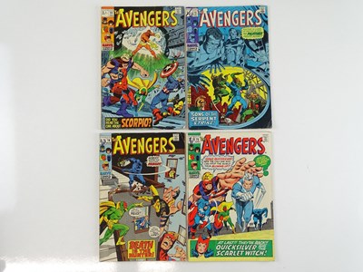 Lot 202 - AVENGERS #72, 73, 74, 75 - (4 in Lot) - (1970 -...