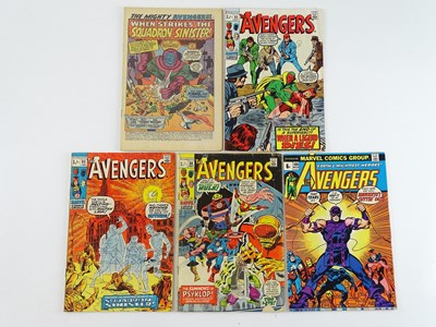 Lot 204 - AVENGERS #70, 81, 85, 88, 109 - (5 in Lot) -...