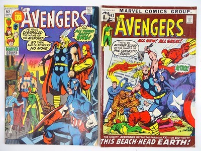 Lot 206 - AVENGERS #92 & 93 - (2 in Lot) - (1971 -...