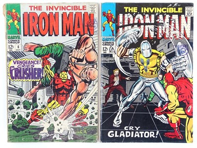 Lot 210 - IRON MAN #6 & 7 - (2 in Lot) - (1968 - MARVEL -...