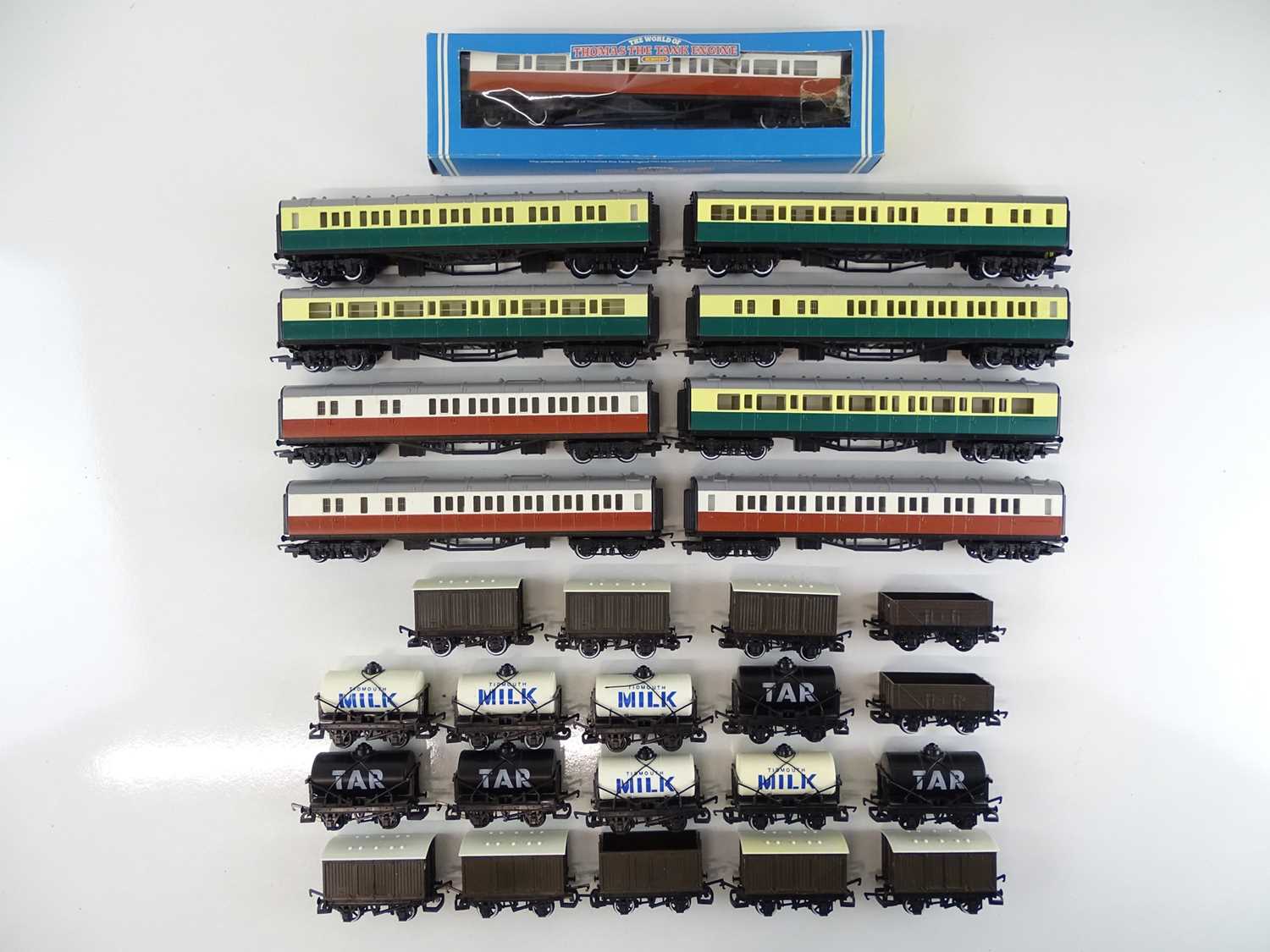 Lot 449 - A group of HORNBY Thomas the Tank Engine...