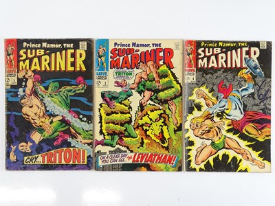 Lot 230 - SUB-MARINER #2, 3, 4 - (3 in Lot) - (1968 -...