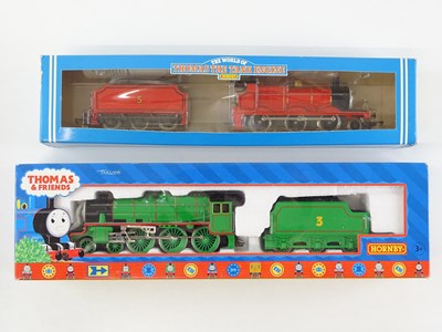 Lot 452 - A pair of HORNBY Thomas the Tank Engine steam...