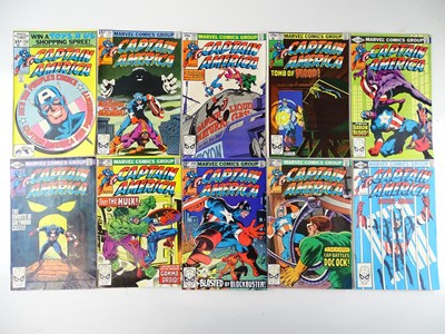 Lot 281 - CAPTAIN AMERICA #250, 251, 252, 253, 254, 256,...