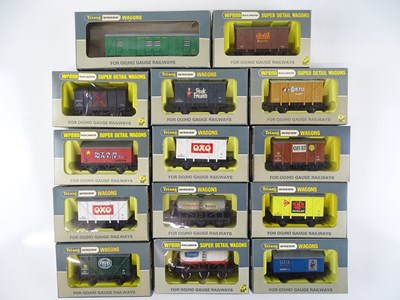 Lot 457 - A group of assorted WRENN wagons as lotted -...