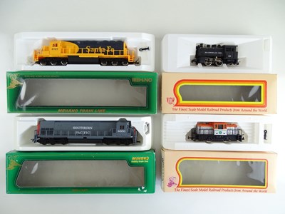 Lot 46 - A group of American Outline diesel and steam...