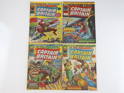 Lot 365 - CAPTAIN BRITAIN #6, 7, 9, 11 - (4 in Lot) -...