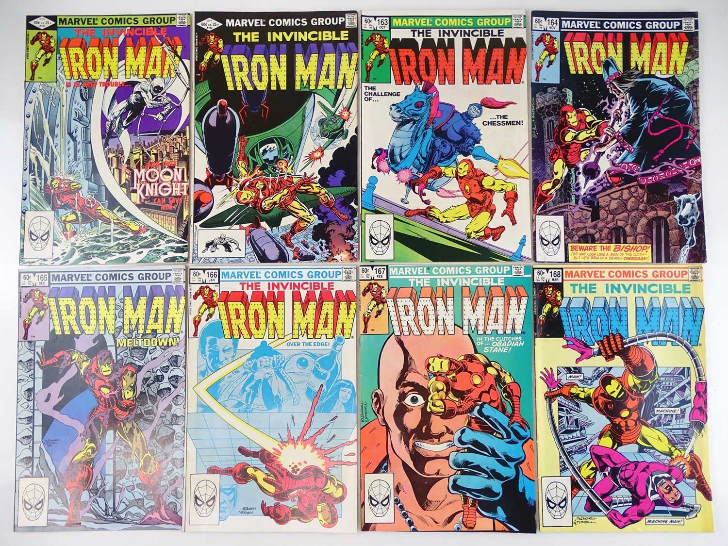 Lot 377 - IRON MAN #161, 162, 163, 164, 165, 166, 167,...