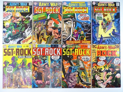 Lot 383 - OUR ARMY AT WAR: SGT. ROCK #175, 183, 192, 195,...