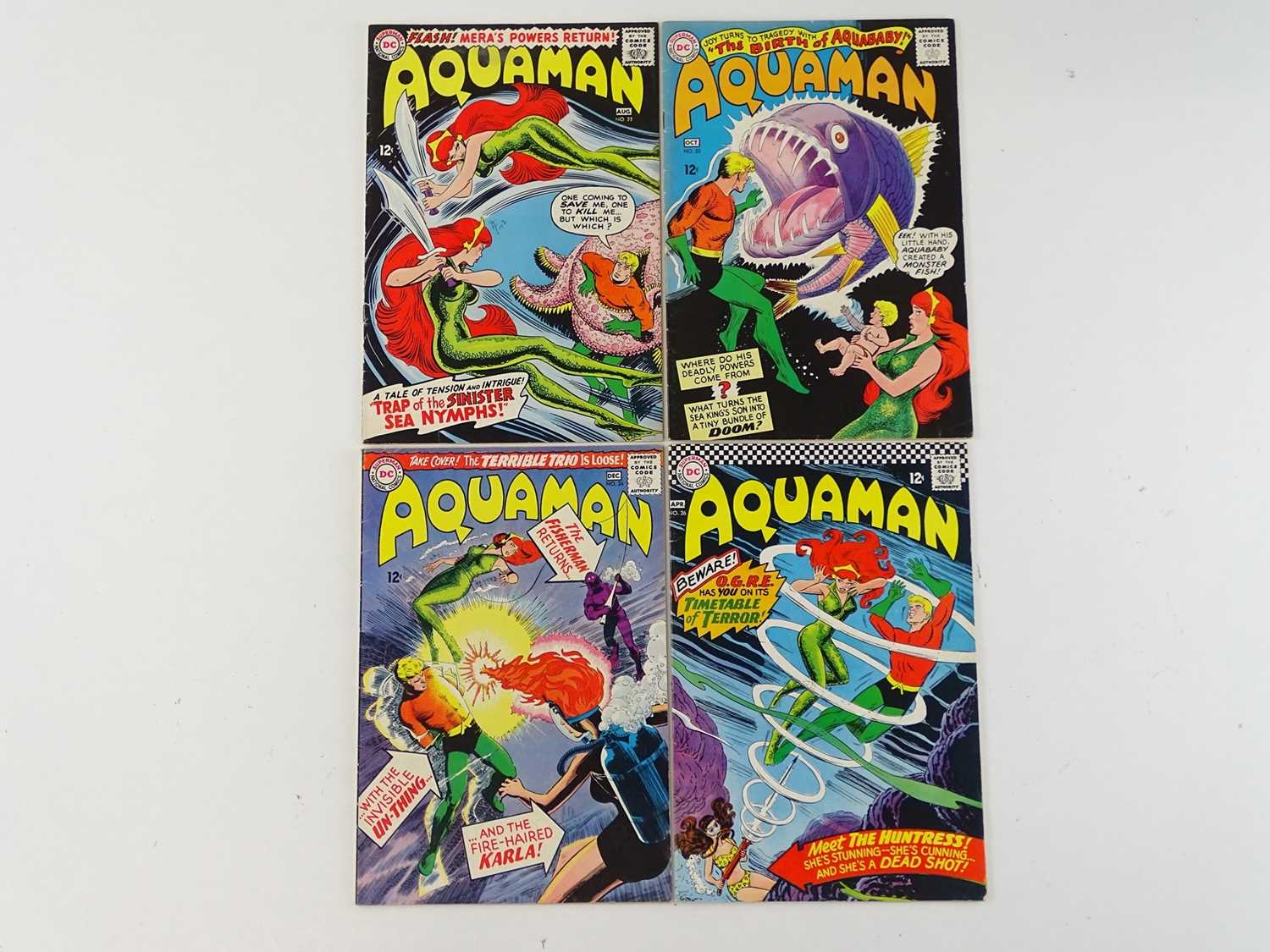 Lot 399 - AQUAMAN #22, 23, 24, 26 - (4 in Lot) -...