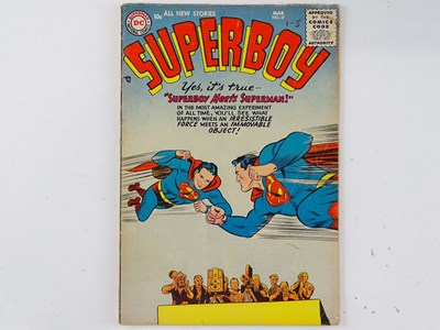 Lot 402 - SUPERBOY #47 - (1956 - DC) Superman appearance...