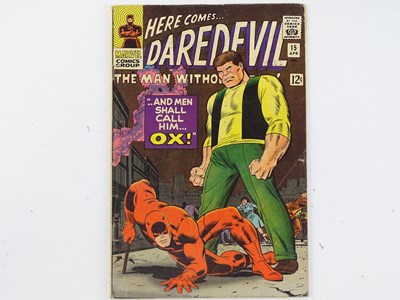 Lot 419 - DAREDEVIL #15 - (1966 - MARVEL) - "Death" of...