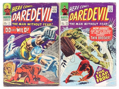 Lot 422 - DAREDEVIL #23 & 25 - (2 in Lot) - (1966/67 -...