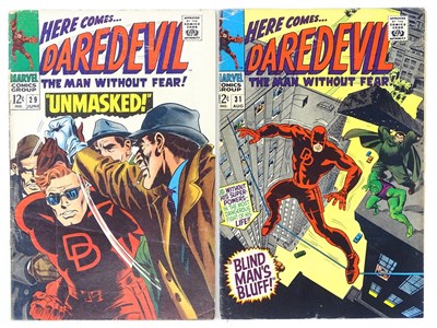 Lot 424 - DAREDEVIL #29 & 31 - (2 in Lot) - (1967 -...