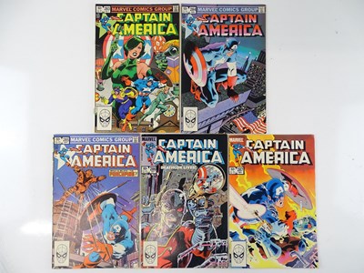 Lot 435 - CAPTAIN AMERICA #283, 284, 285, 286, 287 - (5...