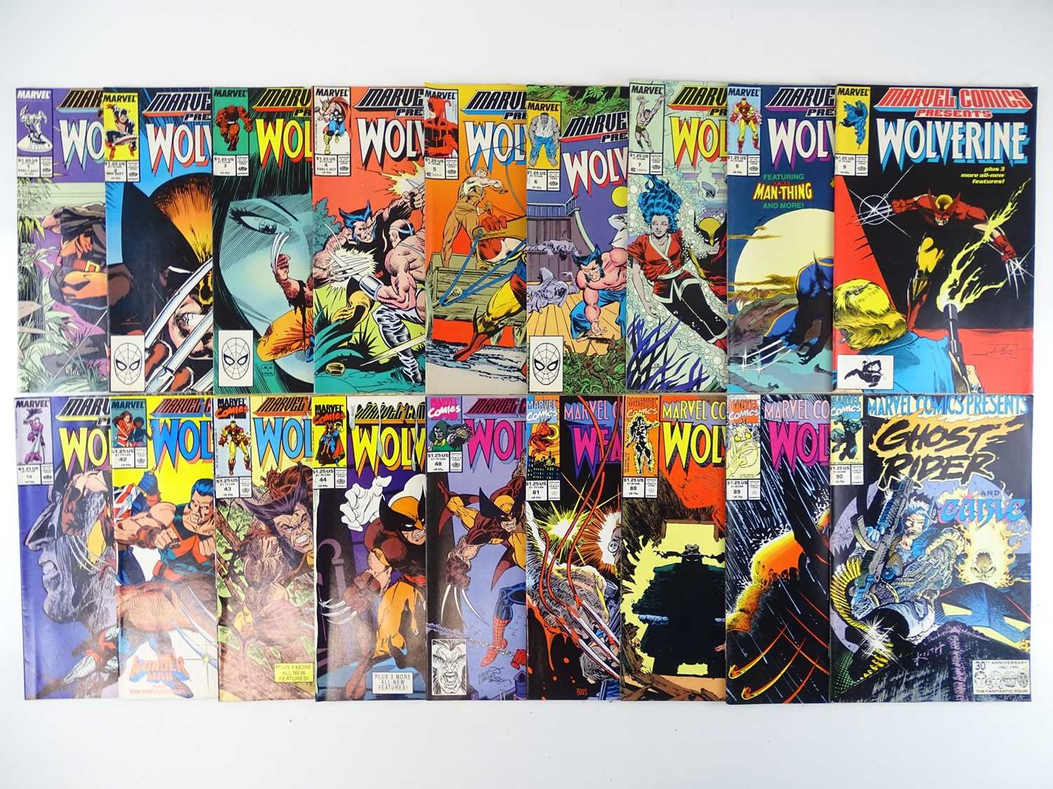 Lot 436 - MARVEL COMICS PRESENTS #1, 2, 3, 4, 5, 6, 7, 8,...