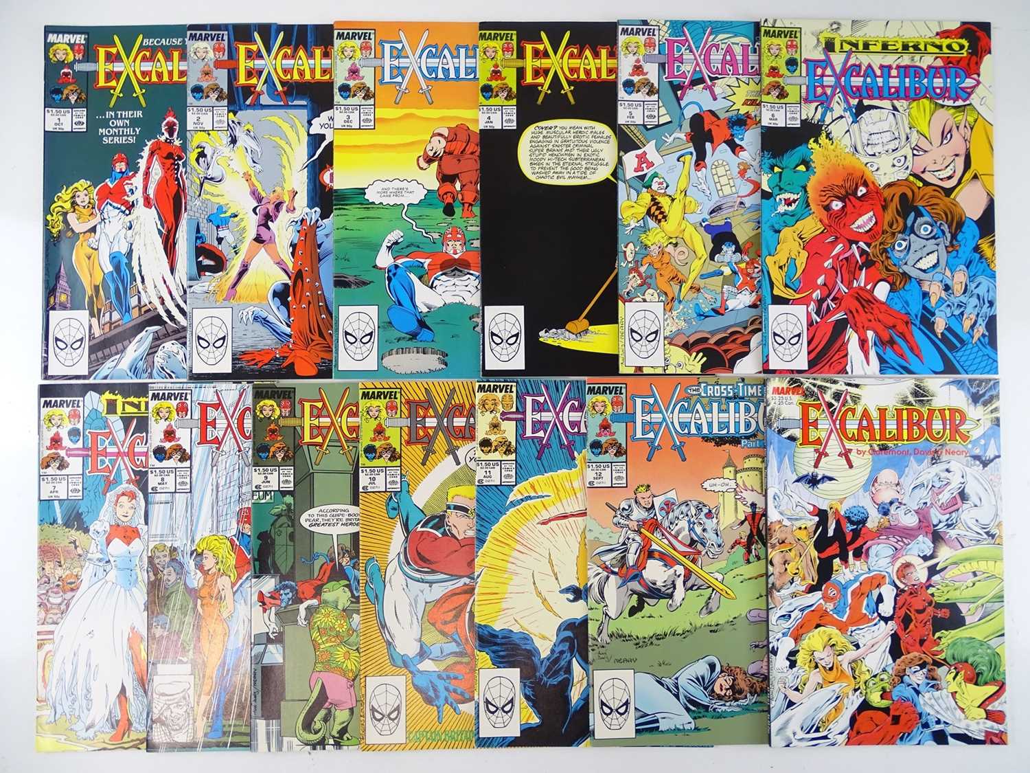 Lot 437 - EXCALIBUR #1, 2, 3, 4, 5, 6, 7, 8, 9, 10, 11,...