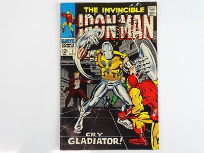 Lot 44 - IRON MAN #7 (1968 - MARVEL) - Gladiator and...
